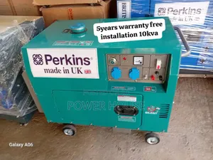 Bravo Source 10kva 13000watts Perkins Diesel Generator