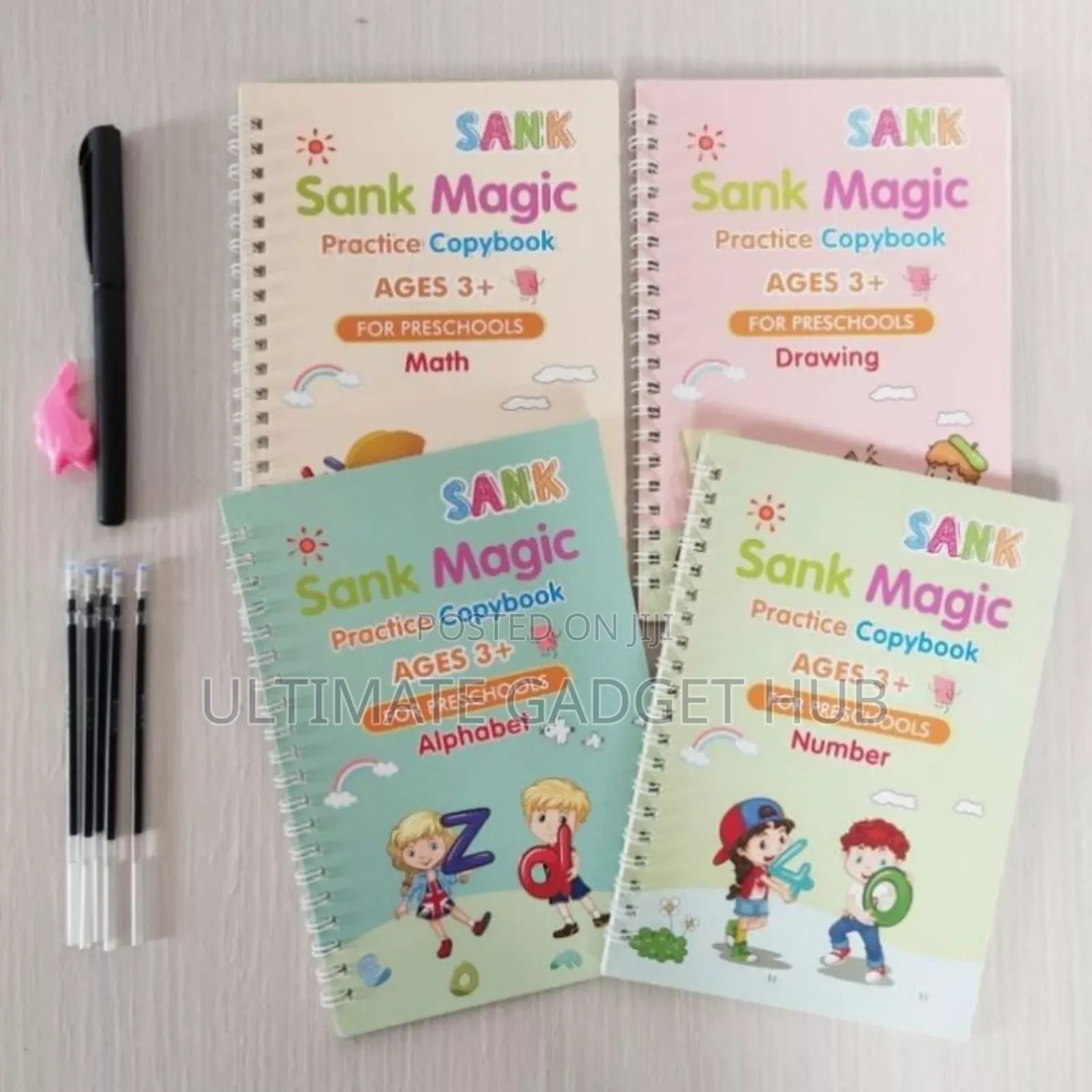 4 Set Magic Book