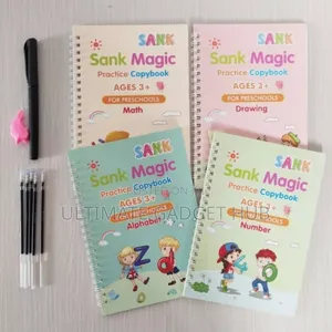 4 Set Magic Book