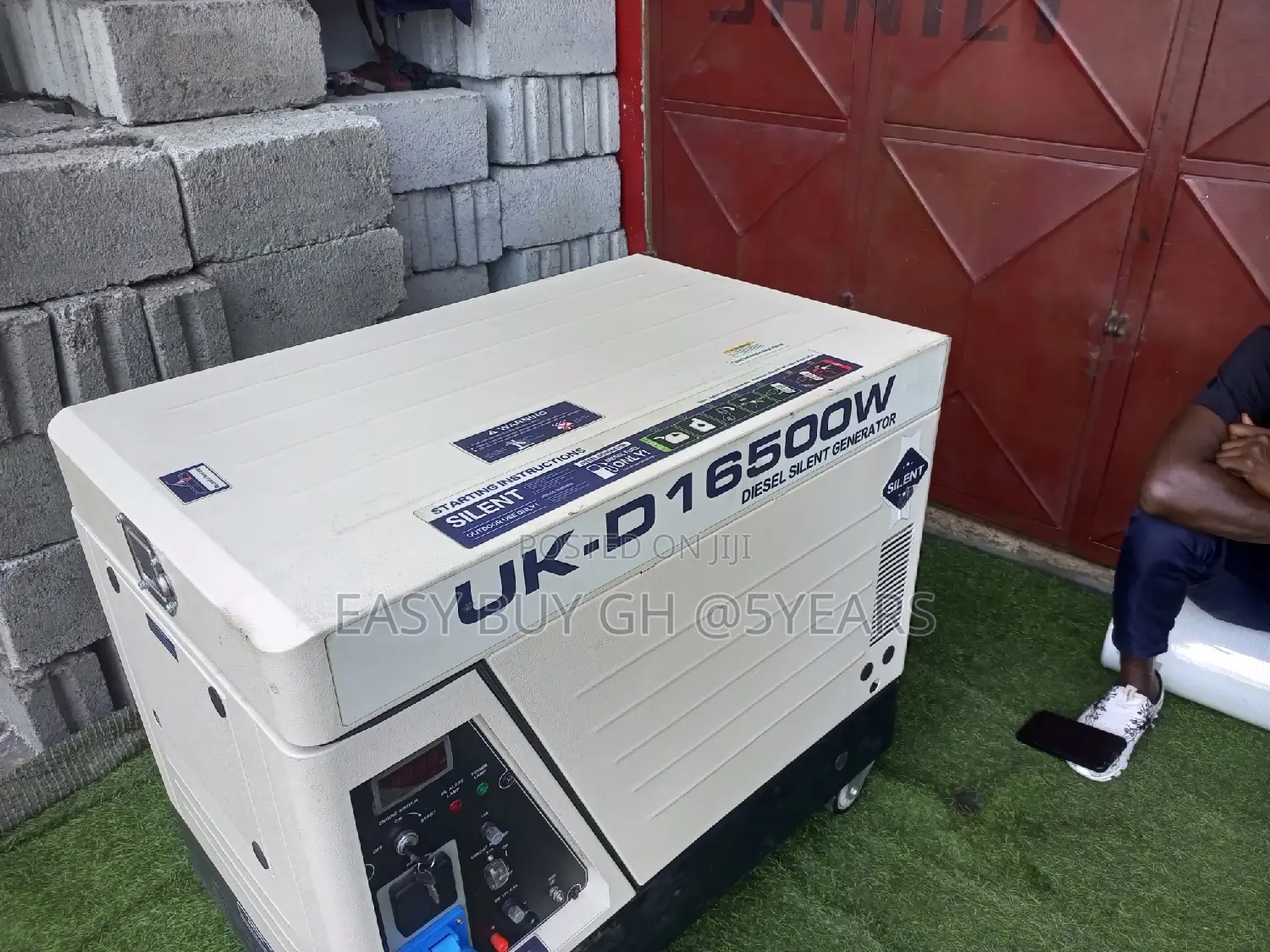 Gigantic 16500w 15kva Uk Model Diesel Generator Machine