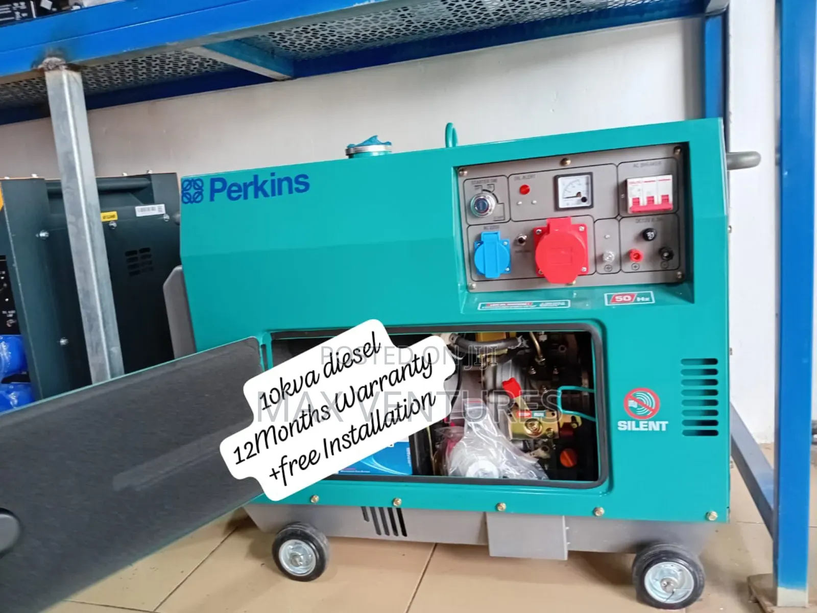 10kva Perkins Diesel Powered Genset 3phase Alpha Prime