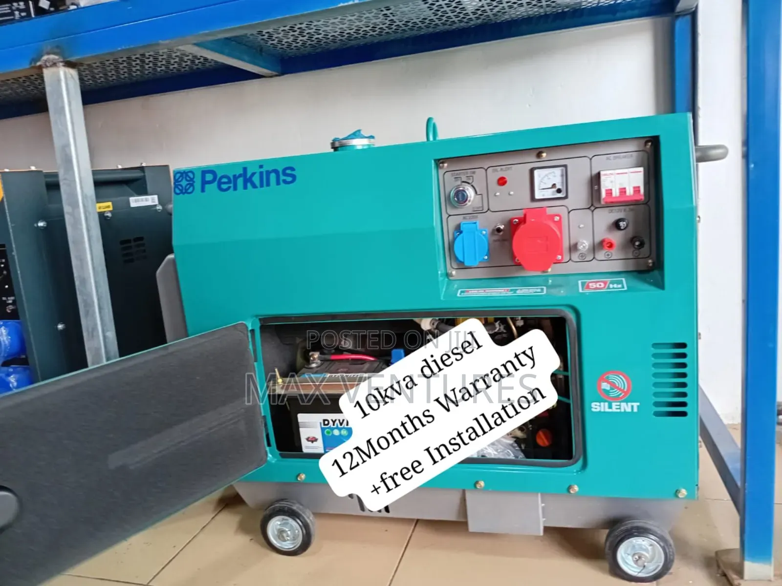 Perkins 10kva Diesel Generator Alpha Tower Power Supply