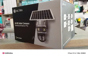 Ai 4g Solar Camera PTZ 6mp All Sim Support Eseecloud