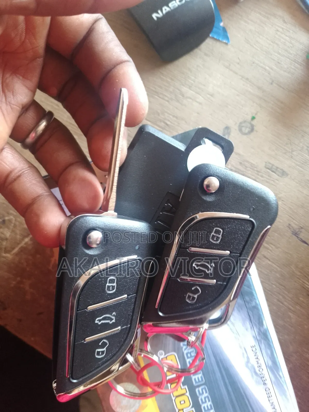 Octopus Keyless Entry System With Flipping Key