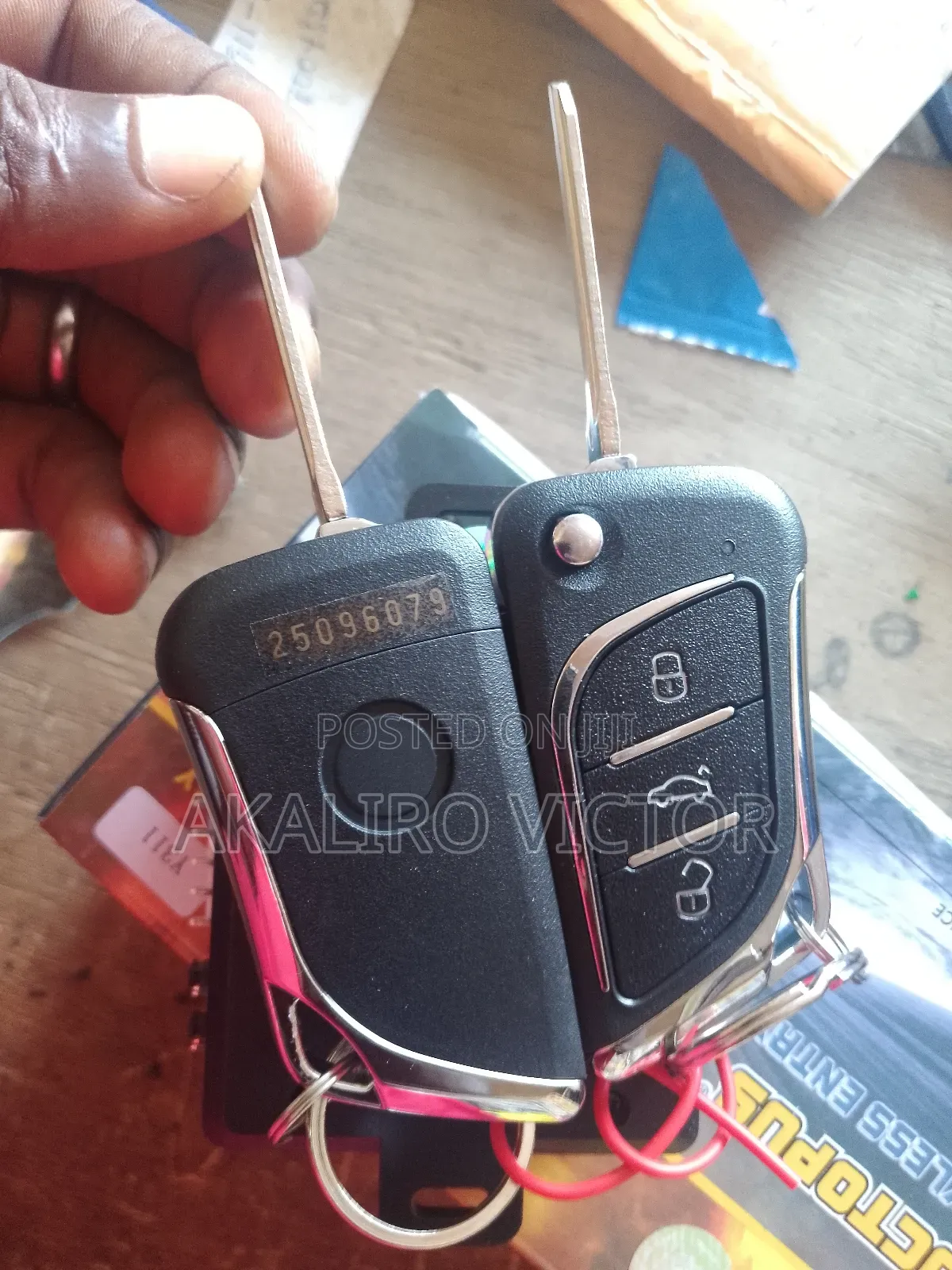 Octopus Keyless Entry System With Flipping Key