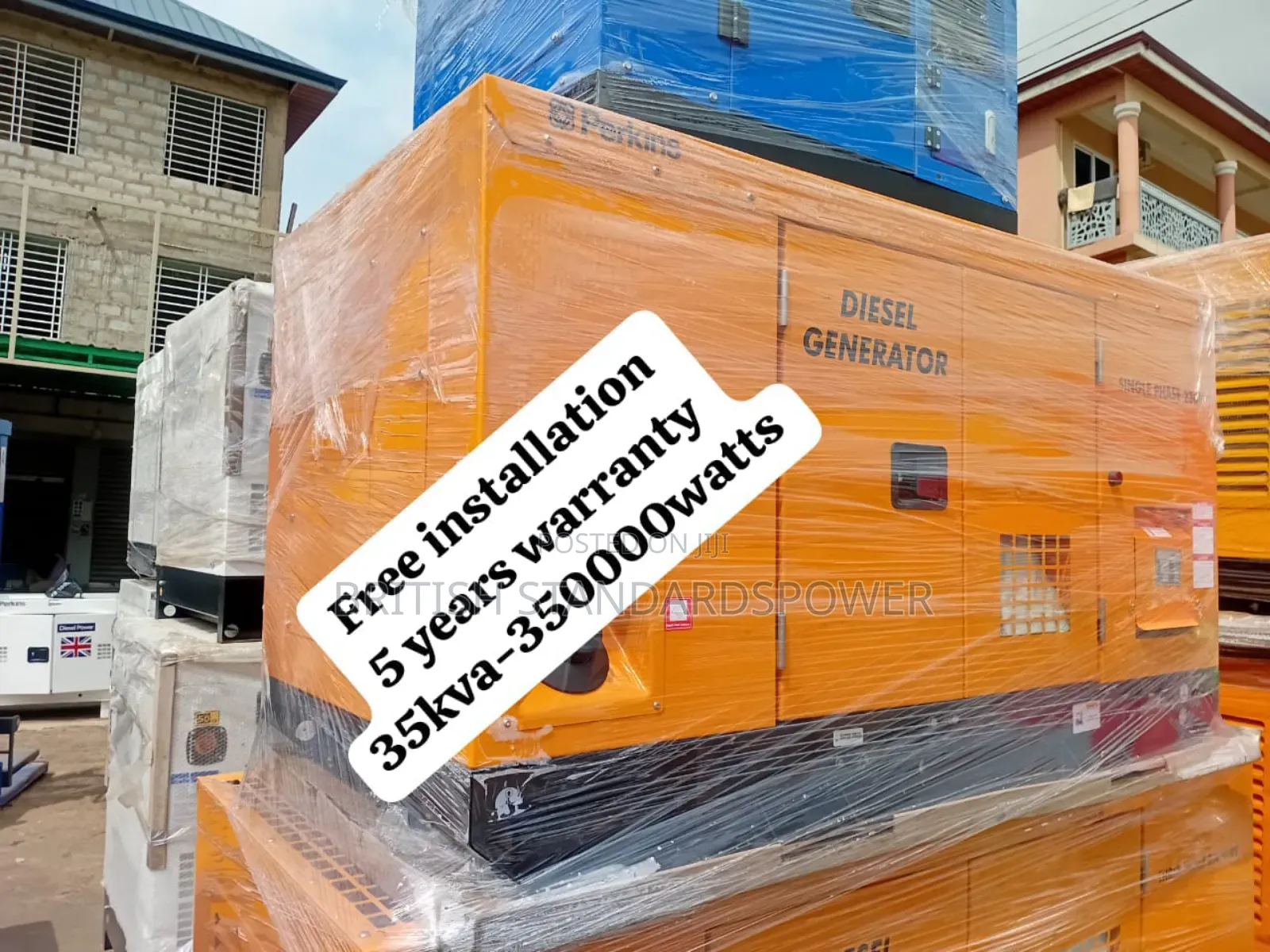 Composite Power 35kva Silent Diesel Generator