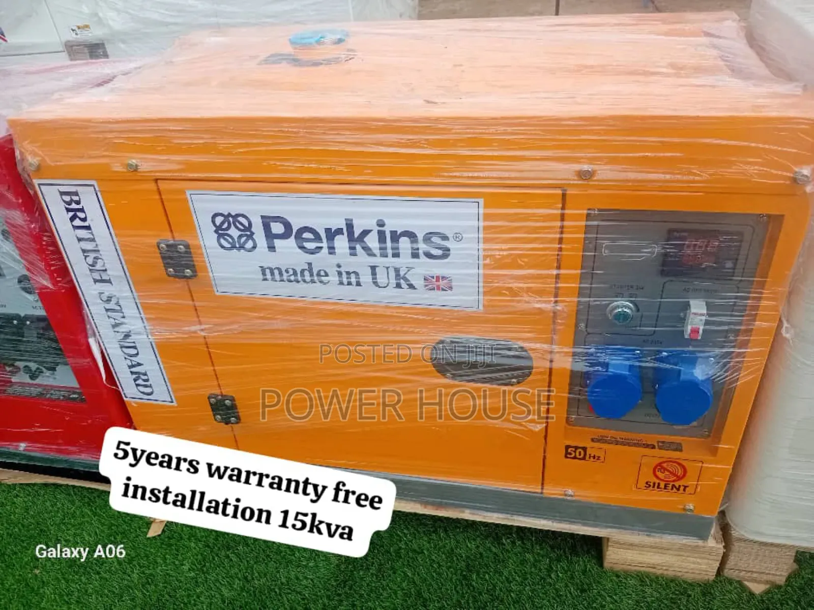 Yellowish Surge 15kva Perkins Diesel 16500watts