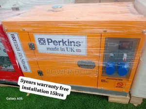 Yellowish Surge 15kva Perkins Diesel 16500watts