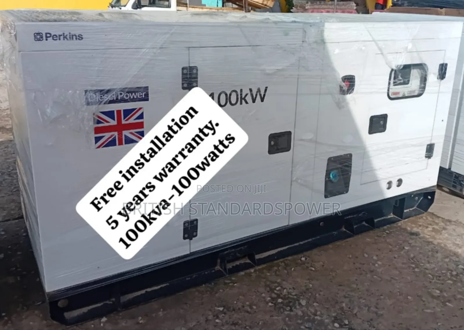 Output Capacity 100kva Silent Diesel Generator