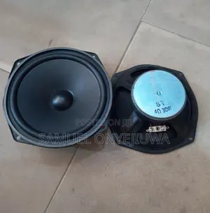 6 Inches Square Stereo Big Magnet Speaker 80watts. A Pair