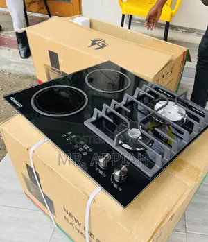 Kenwood 60cm 2 Gas + 2 Electric Tempered Glass Hob 