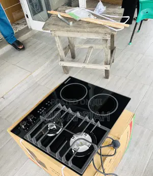 Shop Premium Kenwood 2 Gas + 2 Electric Tempered Glass Hob.