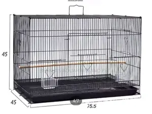 Redot 2 Sided Food Can Birdcage