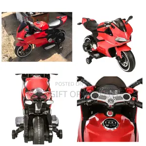 Dx-688 Motorcycle Powered Riding Toys Red Black From U.S.