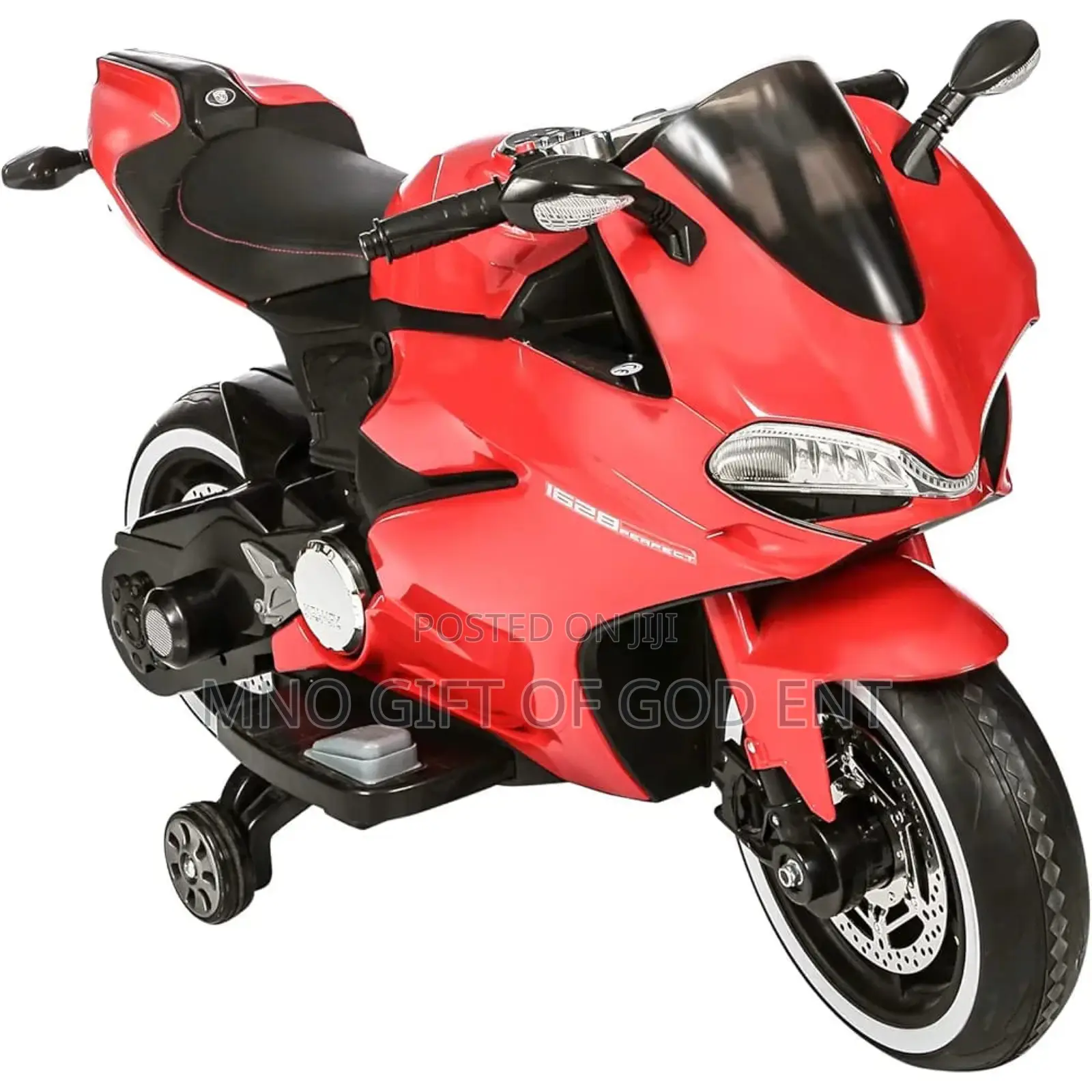 Dx-688 Motorcycle Powered Riding Toys Red Black From U.S.