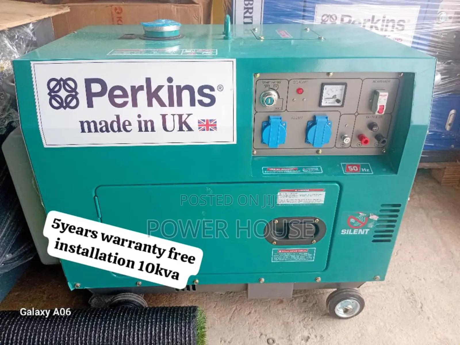 Noble Grid 10kva Perkins Diesel Generator 13000watts