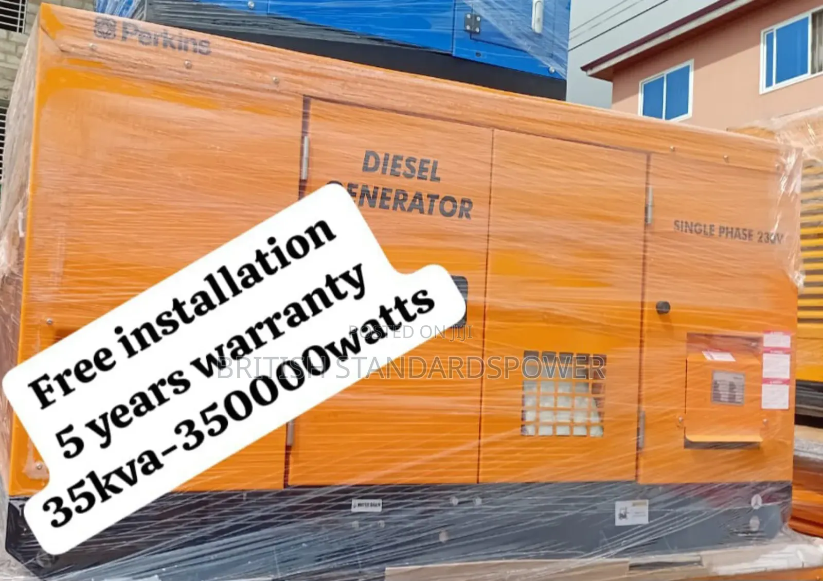 Redundant Power 35kva Silent Diesel Generator