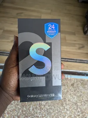 New Samsung Galaxy S21 Ultra 5G 128 GB Black