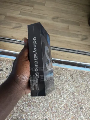 New Samsung Galaxy S21 Ultra 5G 128 GB Black