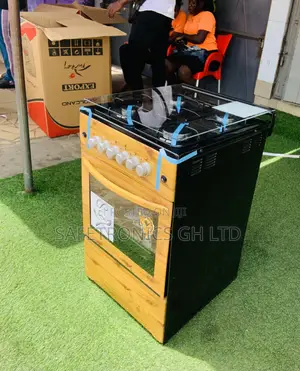 Fast Super 50x50 4 Gas Cooker Volcano Wooden Light