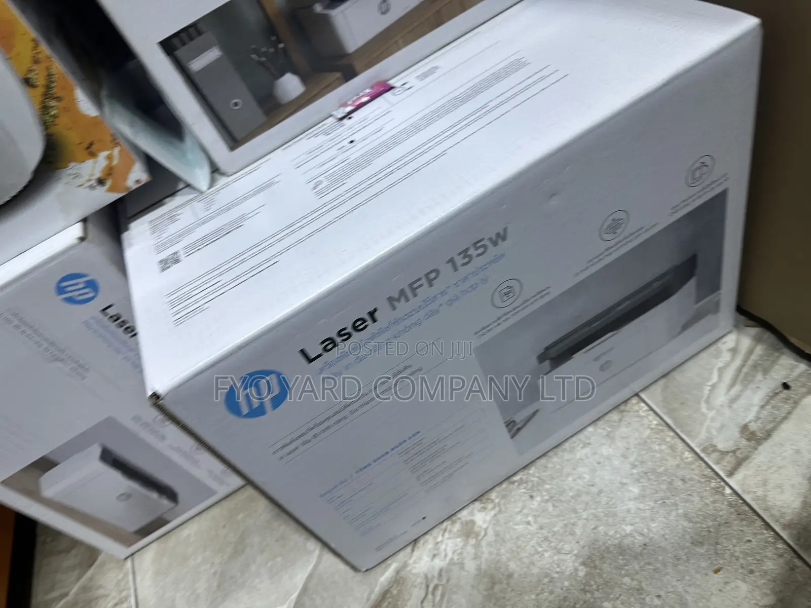 Wireless All Device Connection Hp MFP 135w Black Printer