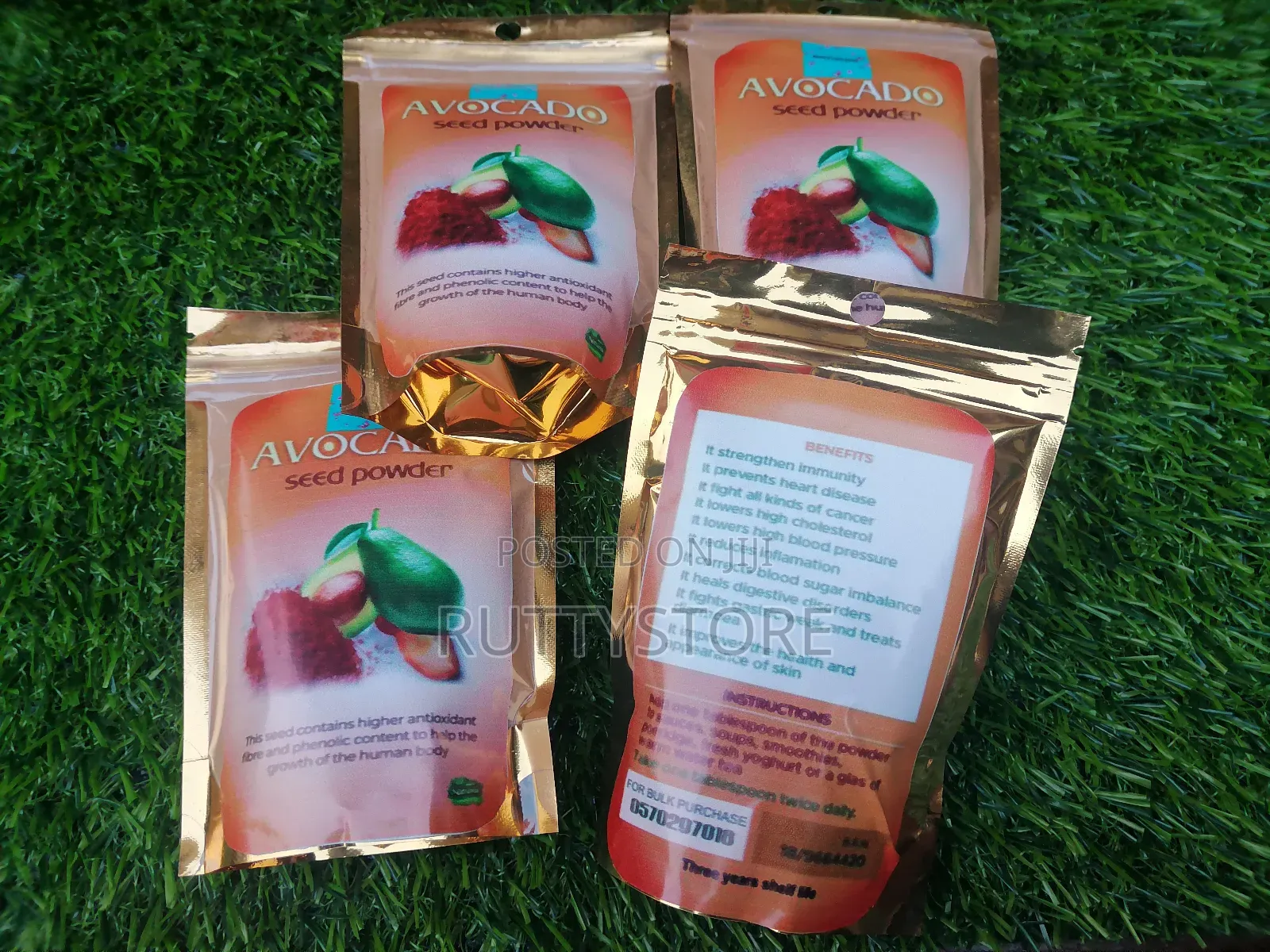 Avocado Seed Powder
