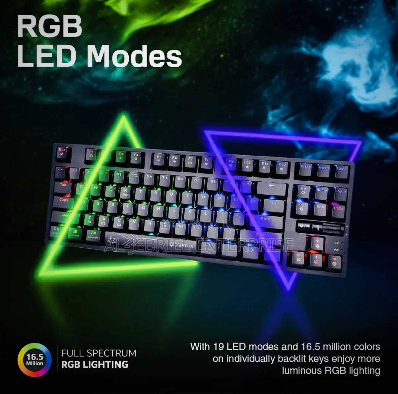 Vertux Gaming Keyboard (Vertupro-80)