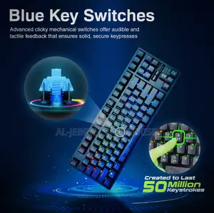 Vertux Gaming Keyboard (Vertupro-80)