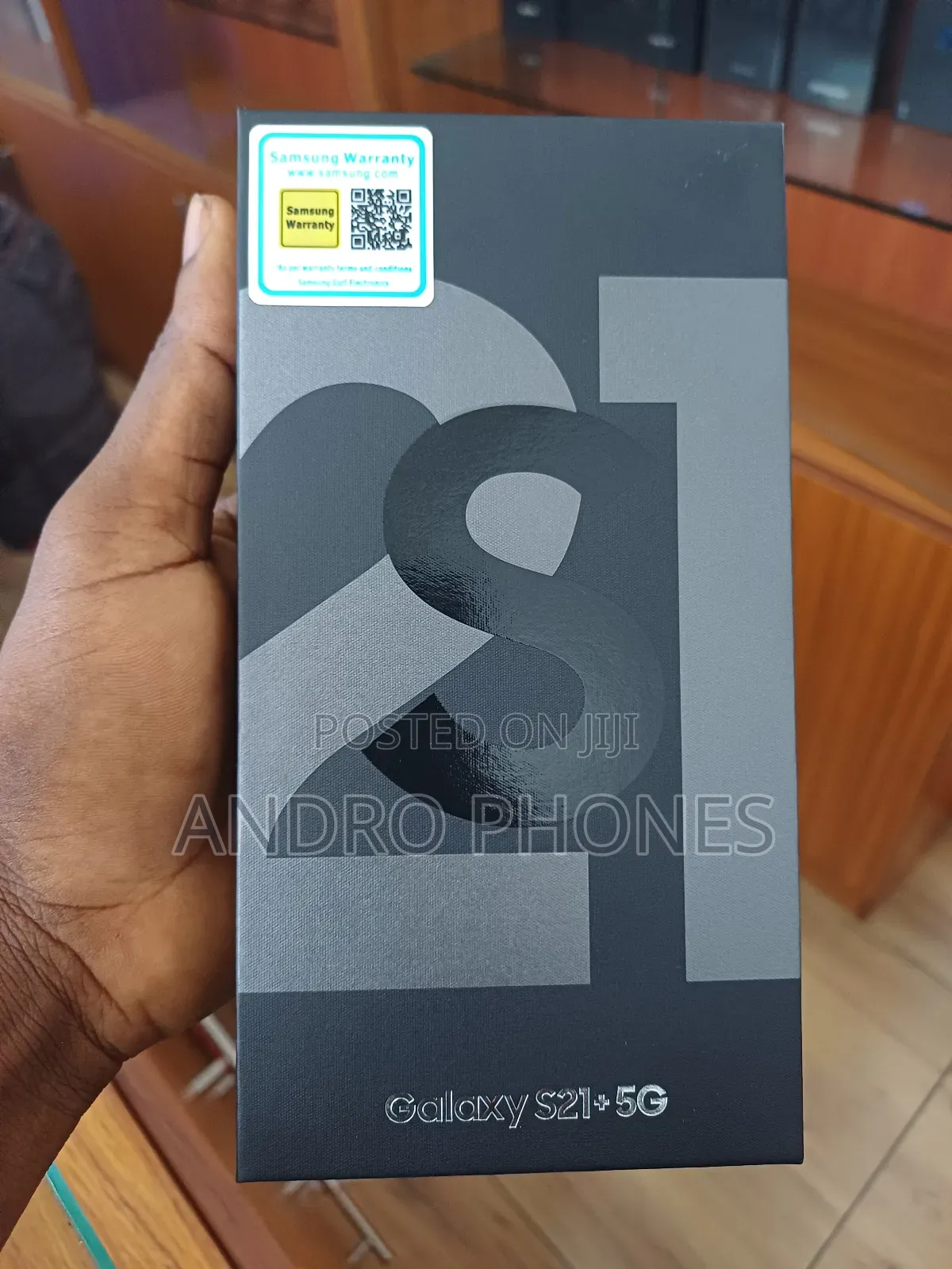 New Samsung Galaxy S21+ 5G 128 GB Black