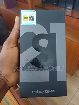 New Samsung Galaxy S21+ 5G 128 GB Black