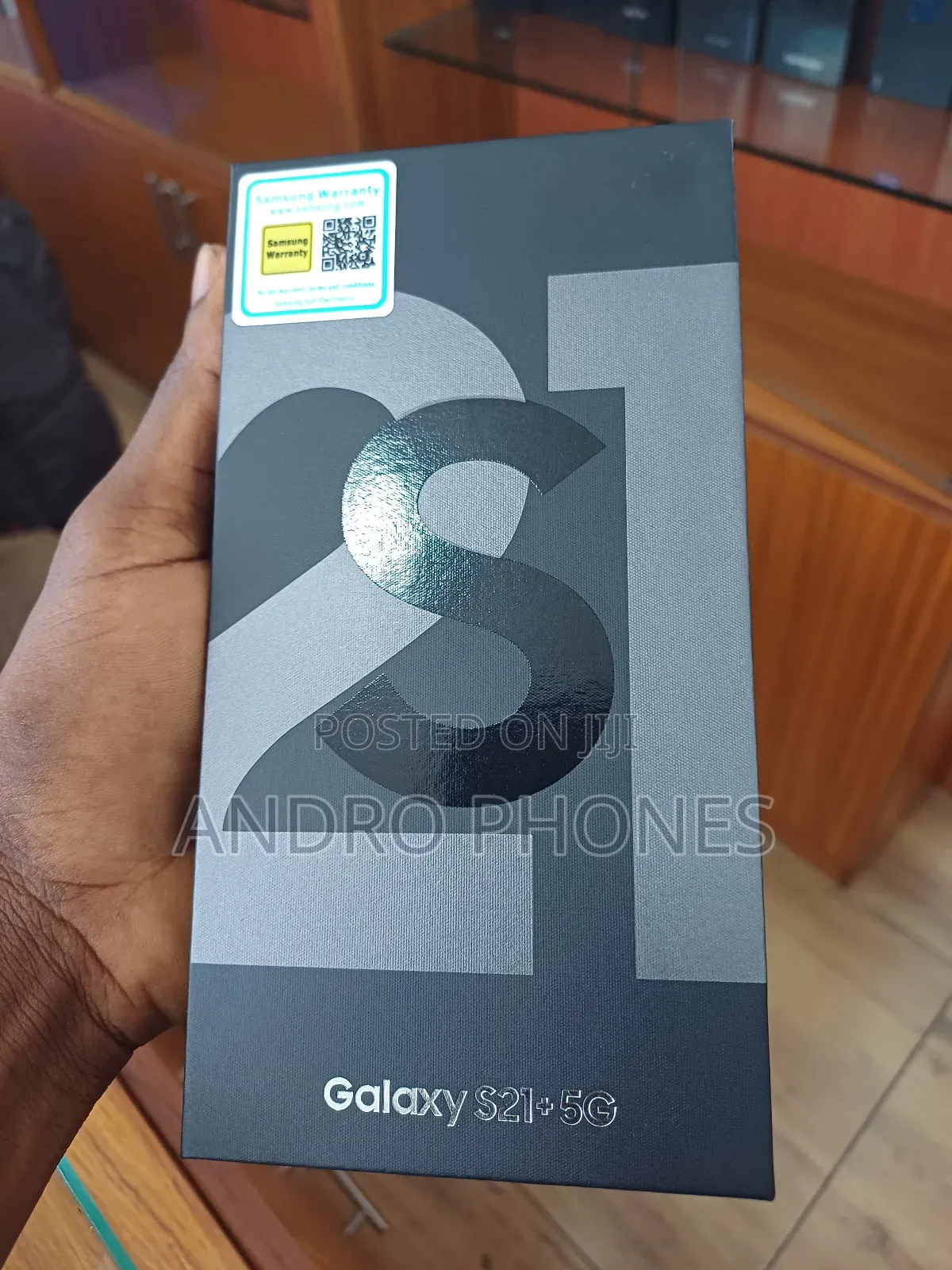New Samsung Galaxy S21+ 5G 128 GB Black