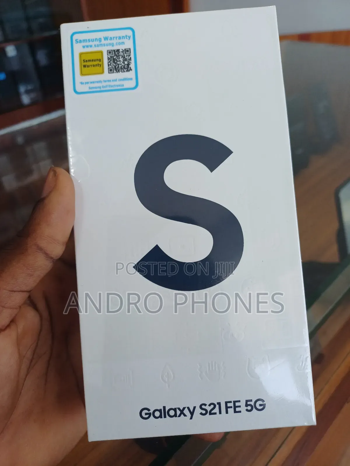 New Samsung Galaxy S21 FE 5G 128 GB Black