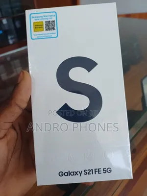 New Samsung Galaxy S21 FE 5G 128 GB Black
