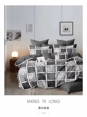 Luxurious Bedding Super King Size Duvet Set 7 Pieces