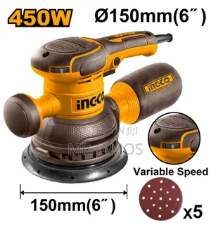 Ingco 450w Industrial Rotary Sander - Rs4508