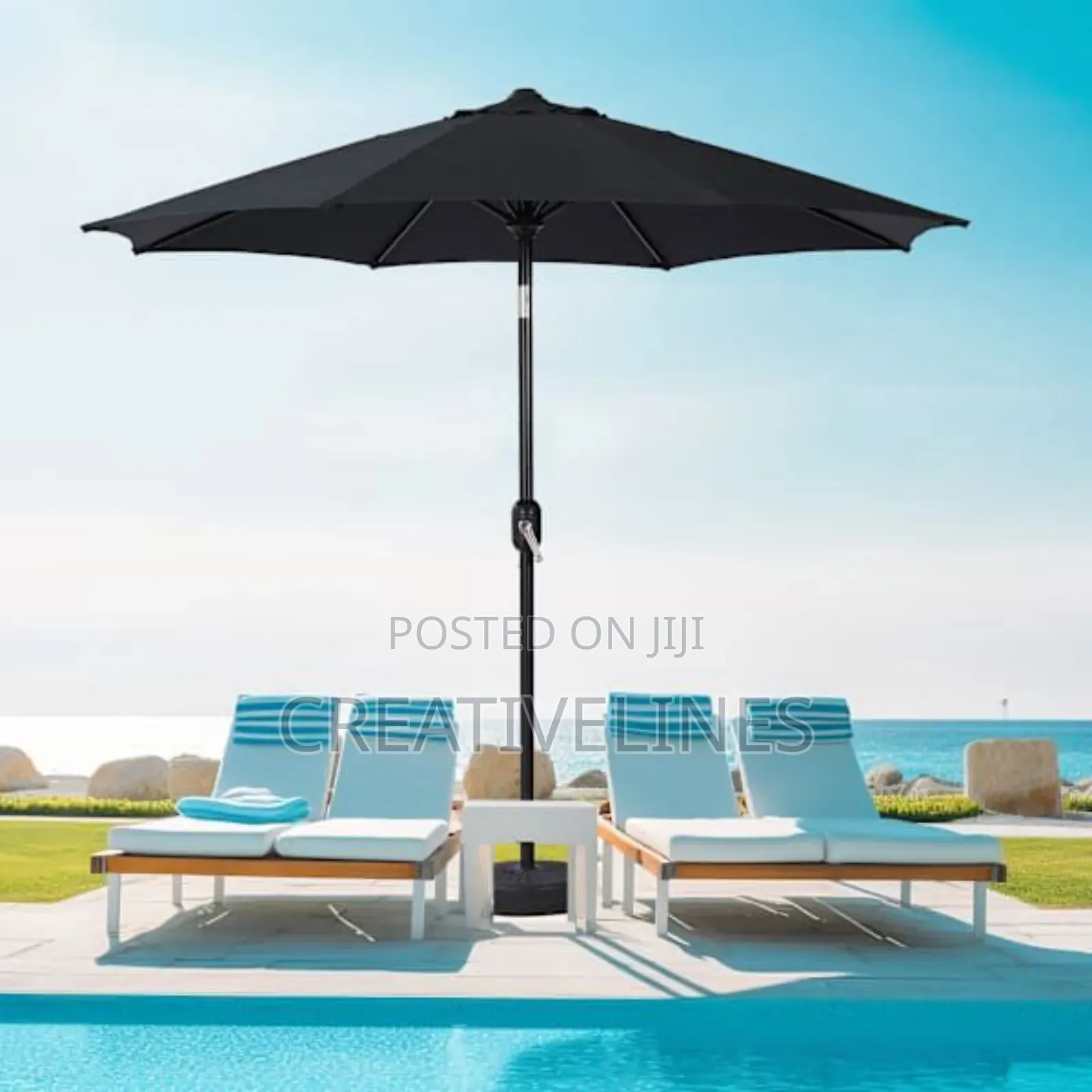 Poolside Canopy Umbrella