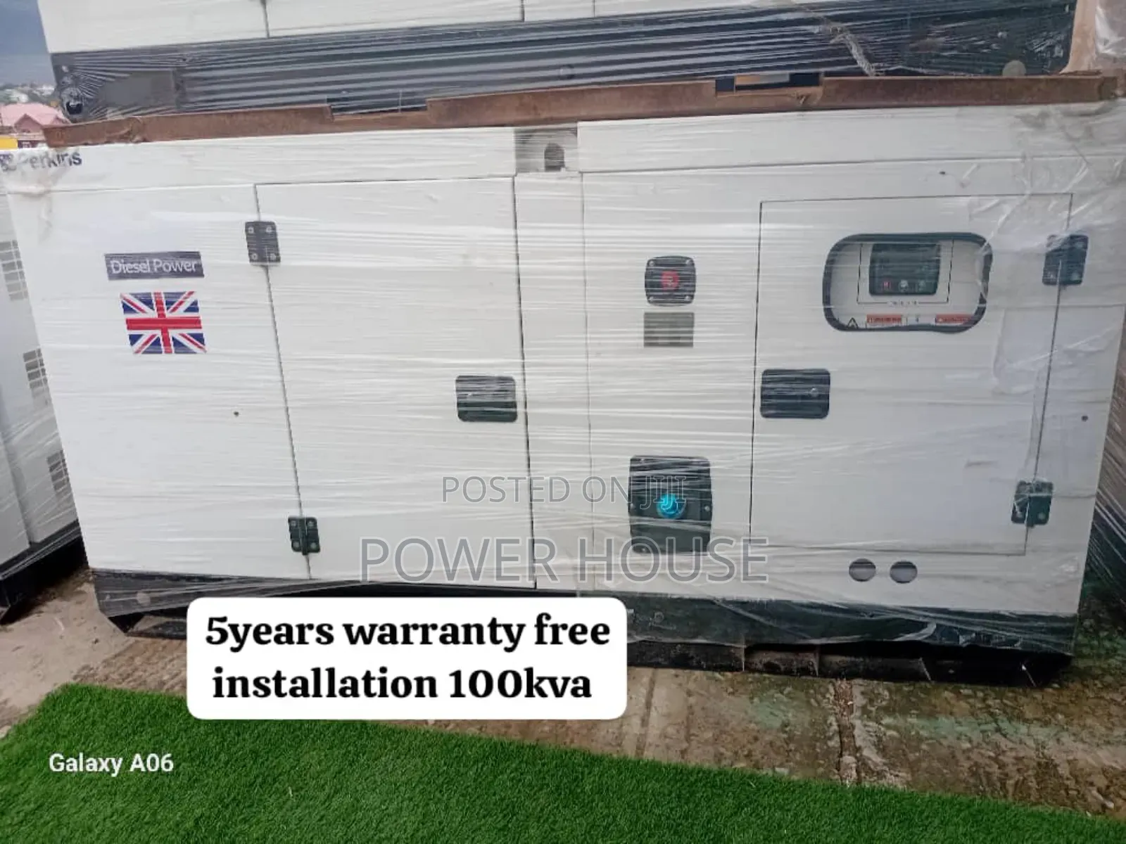 Platinum Command Perkins Diesel Generator 100kva