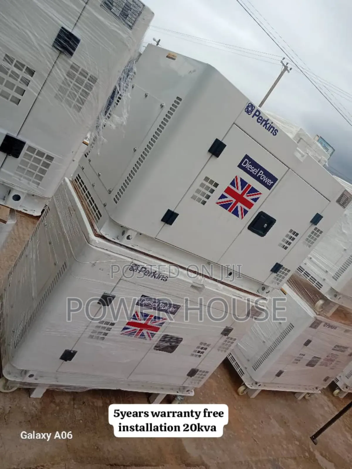 Platinum Gen Perkins Diesel Generator 20kva