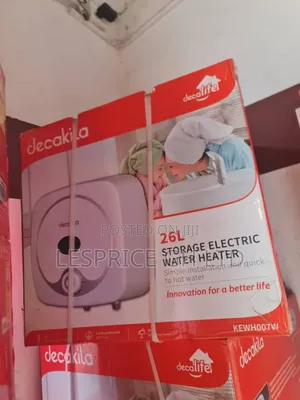 Energy Saving ~ 26l Decakila Water Heater / Electric