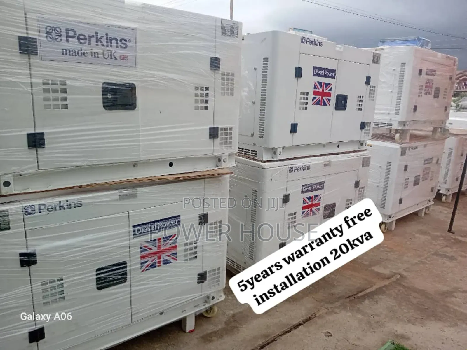 Crystal Base 20kva Perkins Diesel Generator