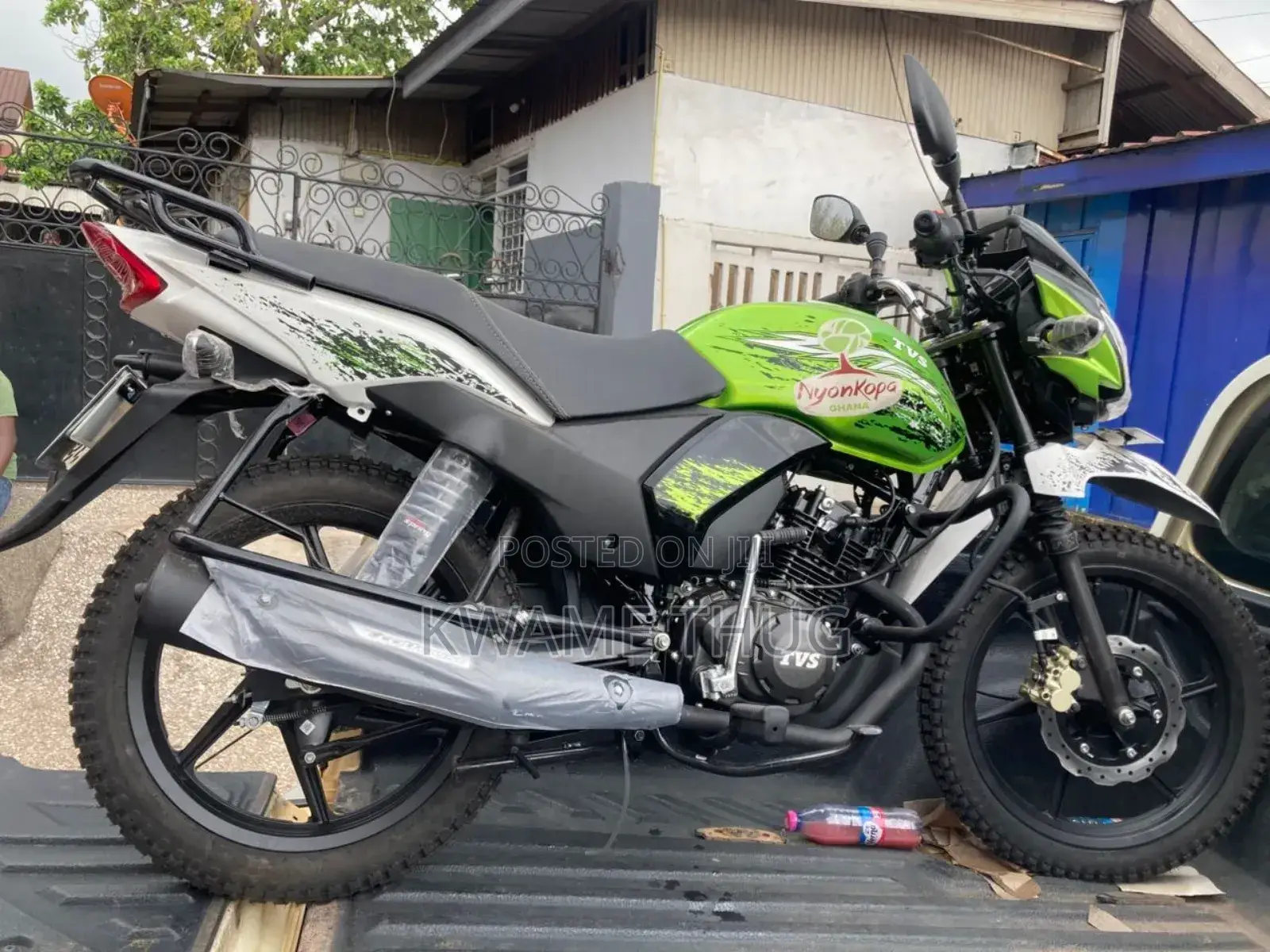 New TVS 2025 Blue