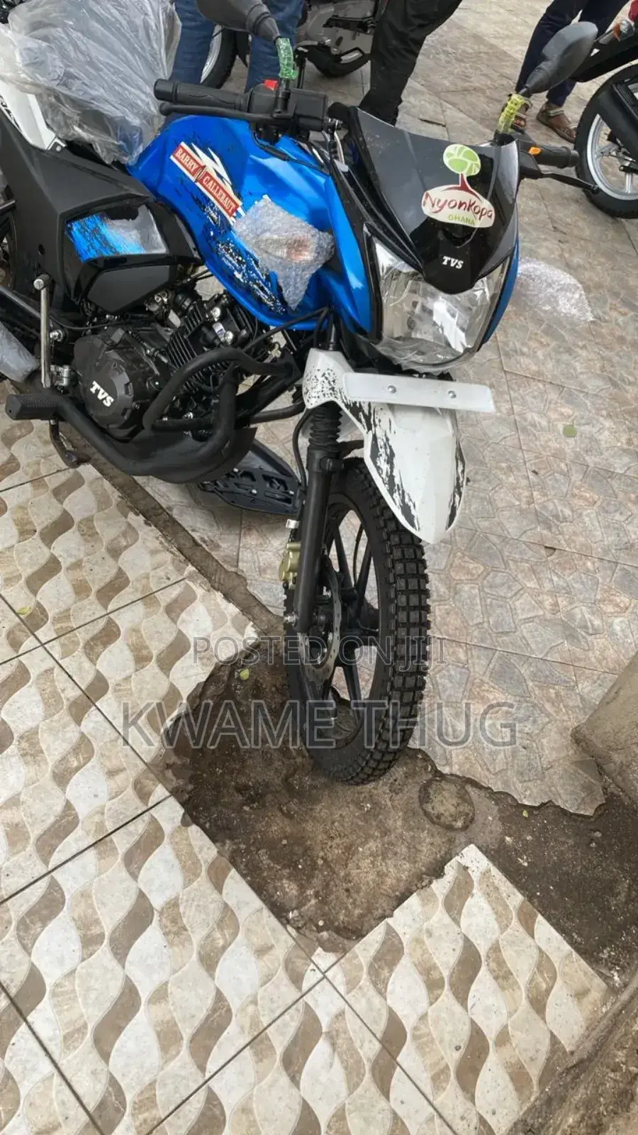 New TVS 2025 Blue