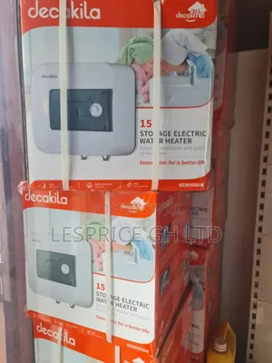 Decakila 1500w Electric Water Heater ~ Safety Assured