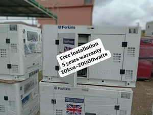 Backup Power 20kva Silent Diesel Genset