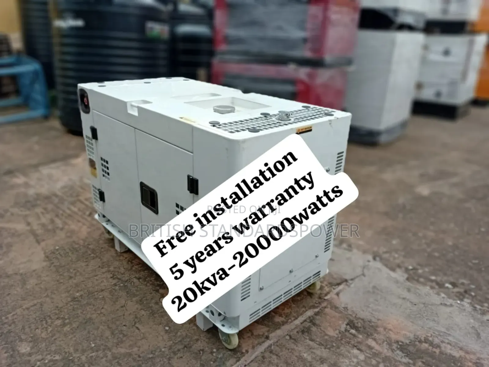 Long Lasting Warranted 20kva Diesel Generator