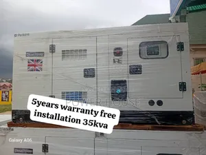 Crystal Dock 35kva Perkins Diesel Generator