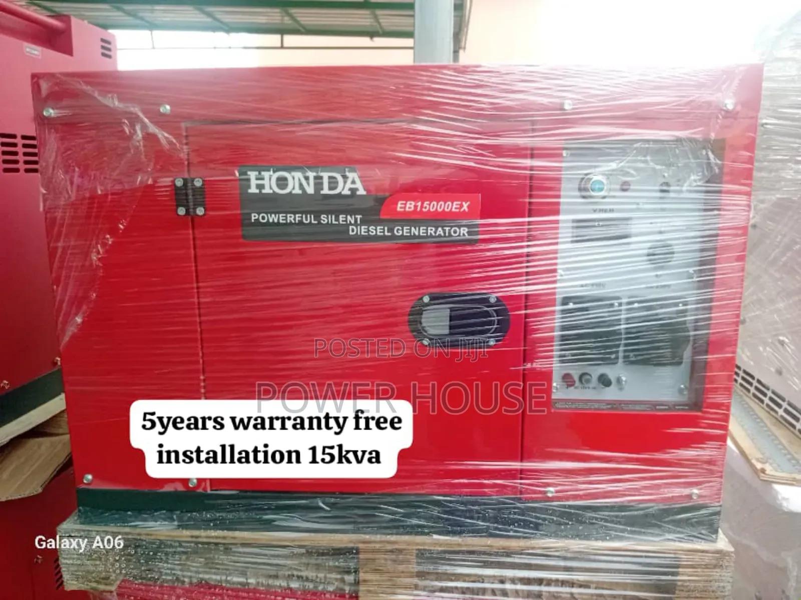 Crystal Dynamo Honda Diesel Generator 15kva 16500watts