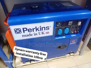 Crystal Pannel Perkins Diesel Generator 10kva 13000watts