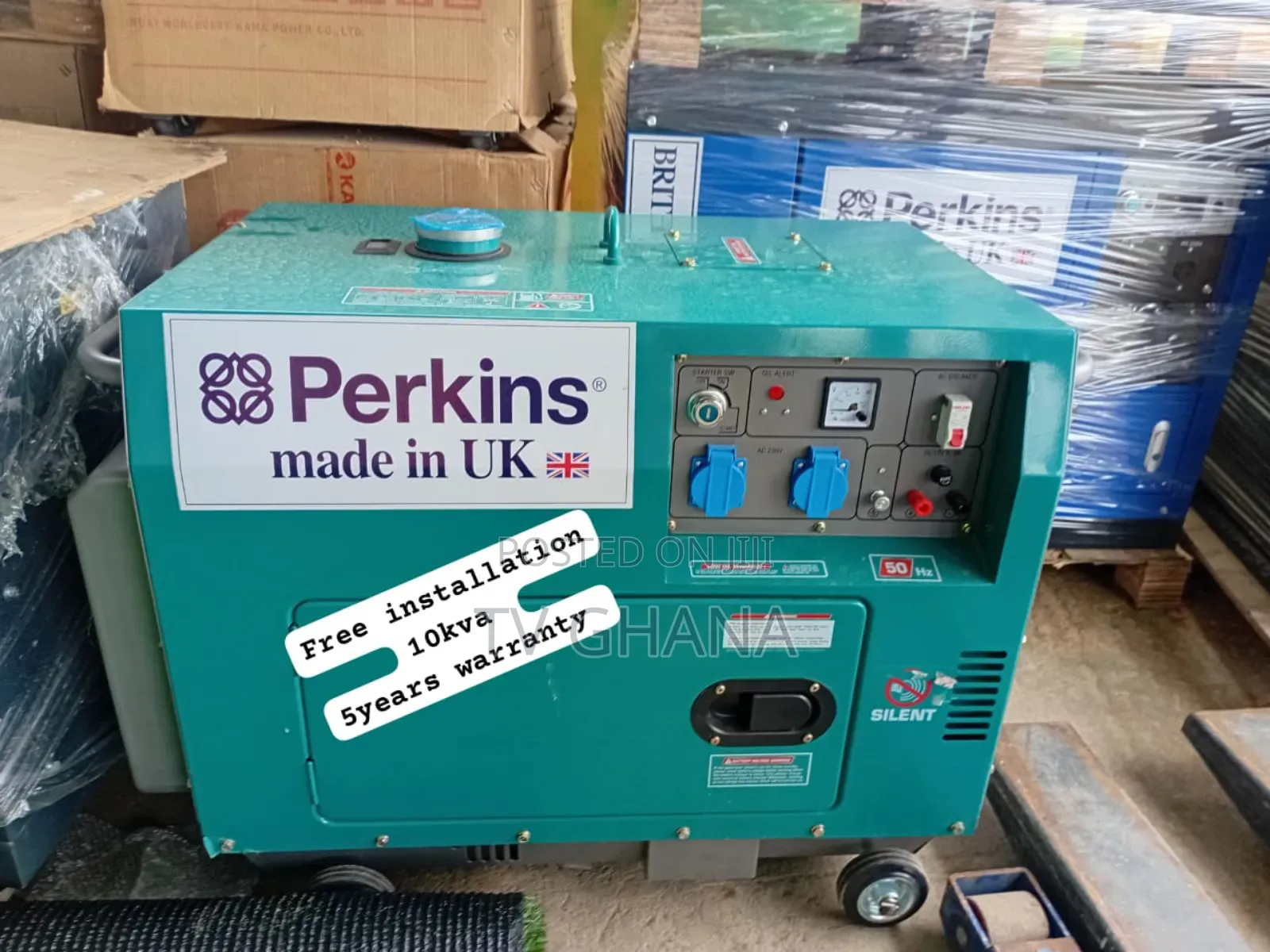 Power Up With Our Generator Perkins Diesel Generator 10kva