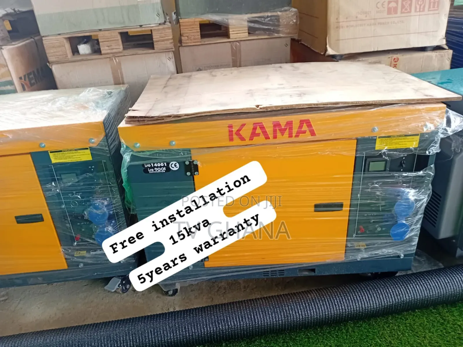 Industrial Grade Generator Kama Diesel Generator 15kva